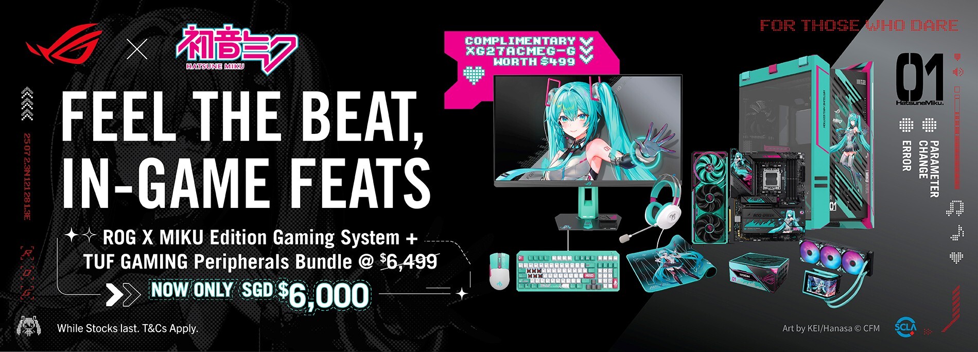 In The News: ASUS ROG x Hatsune Miku Edition PC Now Available for